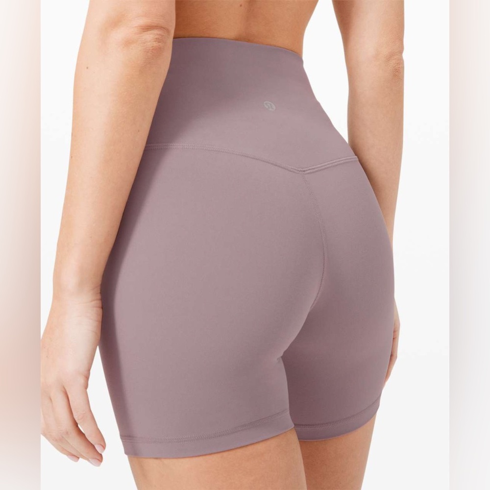 Lululemon High Rise Align shorts 6’ inseam